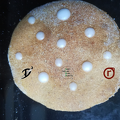 DIY- Weihnachtliches Keksebacken, Lebkuchen als Petrischalen mit Zuckerguss Kolonien2