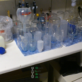 Labor-wo gearbeitet wird muss auch abgewaschen werden
