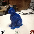 realraum- 3D Drucker Katze